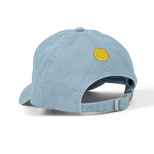 The Waffle Pals Embroidered Denim Hat
