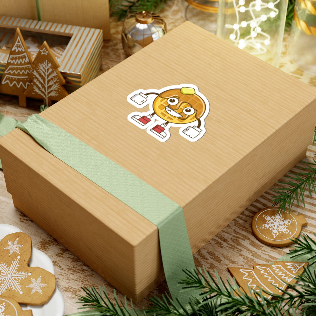 Maple Waffle Kiss-Cut Sticker