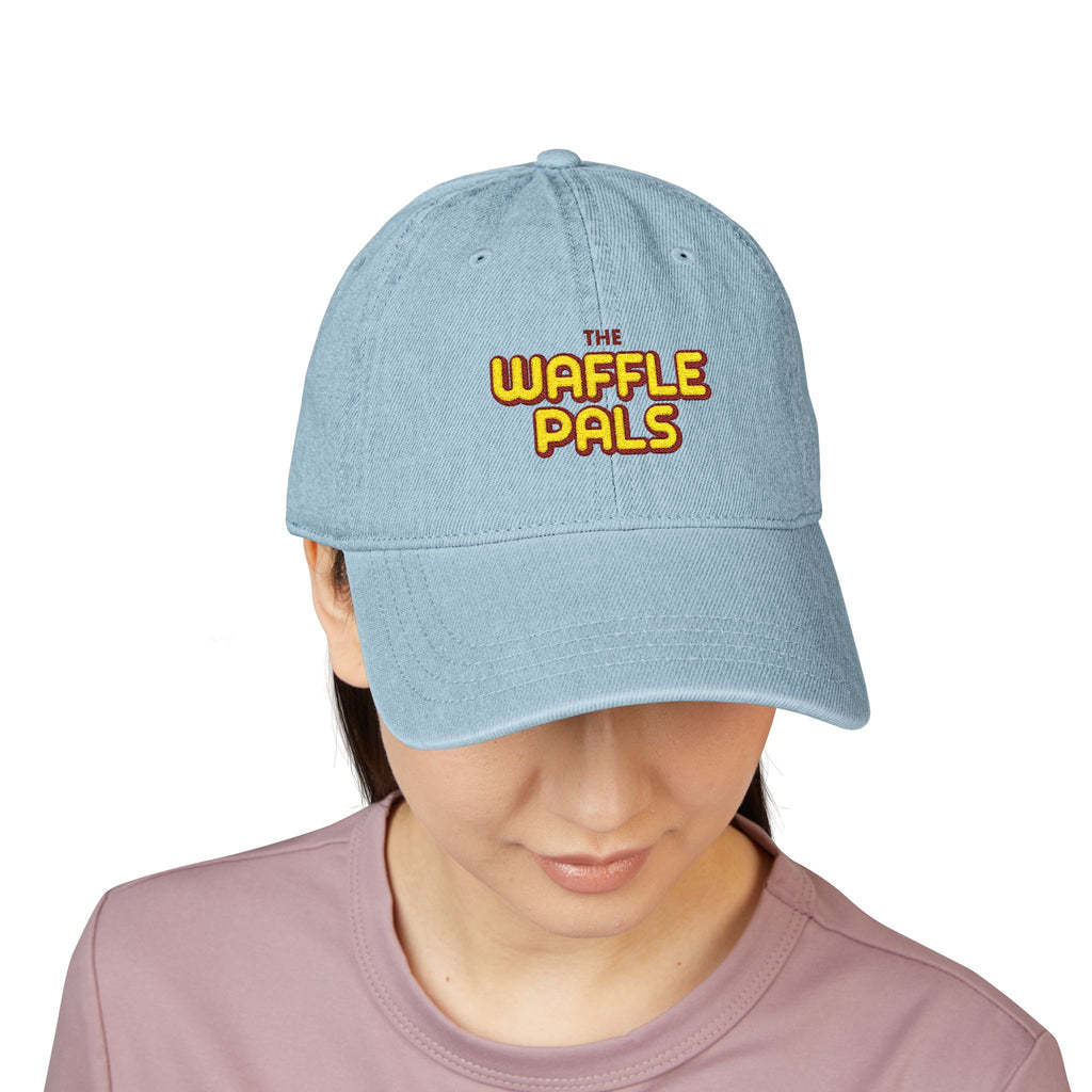 The Waffle Pals Embroidered Denim Hat